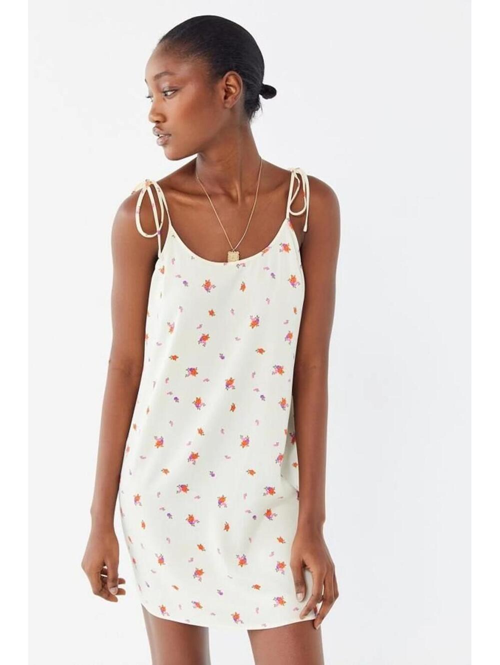 Floral Mini Slip Dress